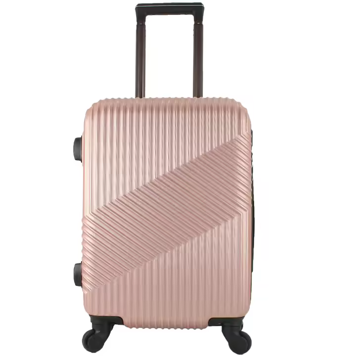 EASYTOUR Maleta Avión Equipaje de Mano Viaje Cabina Trolley ABS Rígida 4 Ruedas Maleta de cabina rigida con asa telescopica 55x35x20CM - 1