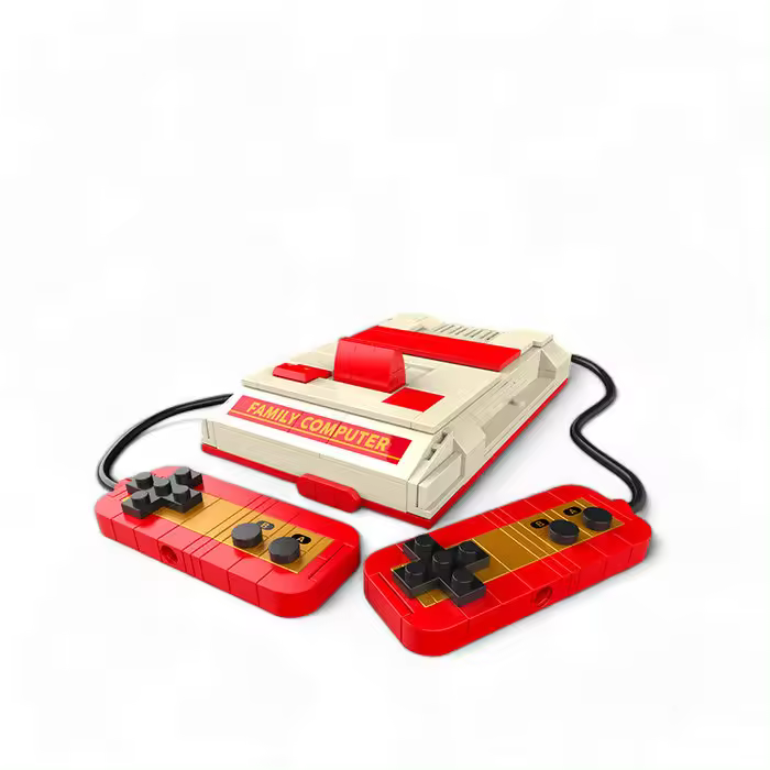 MADNESSTOYS MAQUETA BLOQUES CONSTRUCCION GAME CONSOLE RETRO MODELS 22x6x19 Cms. - 1
