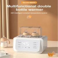Calienta Biberones | Esterilizador Biberones | Calentador rápido de alimentos para bebés 8-En-1 y desfreezador Pantalla LCD Precise Control de Temperature Para Leche Maternal (Baby Food) - details 2