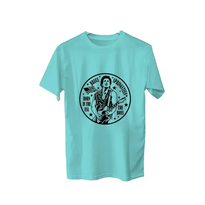 Camiseta Bruce Springsteen. The Boss. Born in the USA. Born to run. Dancing in the Dark. Musica. Rock and Roll. Varios colores. Todas las tallas. - 1