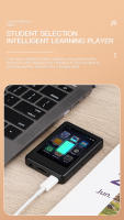 Reproductor MP4 Bluetooth S18 Walkman Portátil HiFi Estéreo Tela Táctil De 2.4 Pulgadas Lectura De Libros E-Book Radio FM MP3 Con Altavoz Integrado - details 9