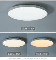 Luz De Techo LED Inteligente TUYA RGB Control Remoto Bluetooth 2.4G 30W 36W 220V Decoración Para Hogar Dormitorio Sala De Estar Cocina - details 10