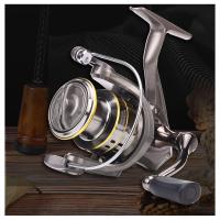 BAKAWA Carrete De Pesca Spinning Metal Serie 800-7000 5.2:1 Ratio De Engranajes Carrete De Hilo Para Agua Dulce Y Salada - details 0