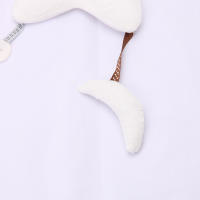 Conejo de peluche con forma de estrella de cinco puntas para bebé, oso giratorio, campana de noche musical, caja de música, campana de cama, juguete para cama de bebé - details 8