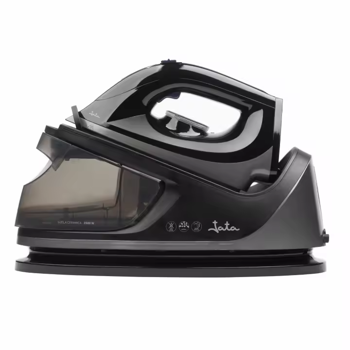 JATA JECP8523 - Centro Planchado con Suela cerámica. 2250 W. Vapor continuo 40-60 g/min. Antical. Vapor vertical. Llenado continuo. Capacidad: 1.1 L - 1