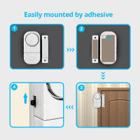Sensor De Puerta Y Ventana KERUI Independiente Con Alarma De Seguridad Inalámbrica 90db Sensor Magnético Para Protección Doméstica - details 2