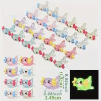 24pcs Mini Figuras De Axolotl Luminosas En Resina Para Manualidades Jardín Paisajismo Ornamento De Casa De Muñecas Decoraciones De Plantas Potted - details 2
