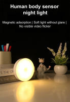 Luz Nocturna LED Recargable Por USB Con Sensor De Movimiento Para Dormitorio Escaleras Pasillo Armario - Iluminación Eficiente Energéticamente - details 0