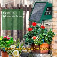 Nueva Sistema De Riego Solar DIY Cinta De Riego Por Goteo Cuadrada Con 10 Cabezales Adecuado Para Jardines Courtyards Y Jardines - details 3