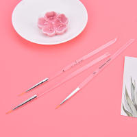 Set De 3 Rotuladores Para Dibujar Y Pintar Uñas Con Brocha Liner Para Arte De Uñas DIY Kit De Manicura - details 8
