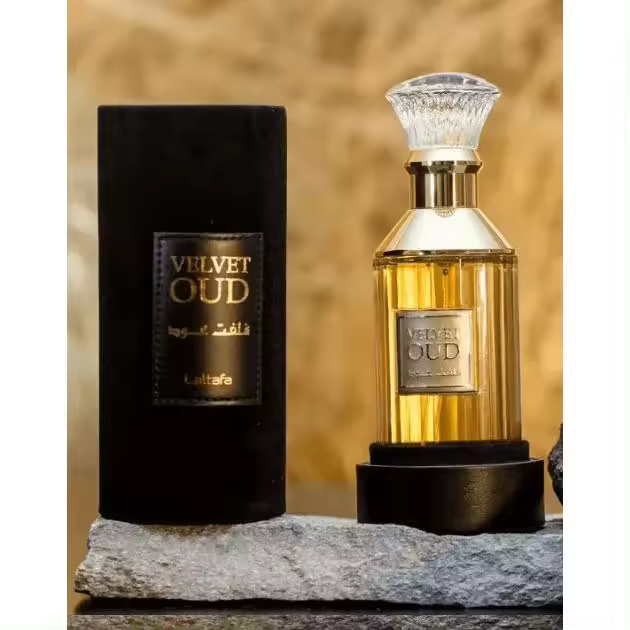 VELVET OUD BY LATTAFA EAUDE PARFUM 100 ML  POUR HOMME ***FRAGANCIA ORIENTAL, CUERO*** - 1