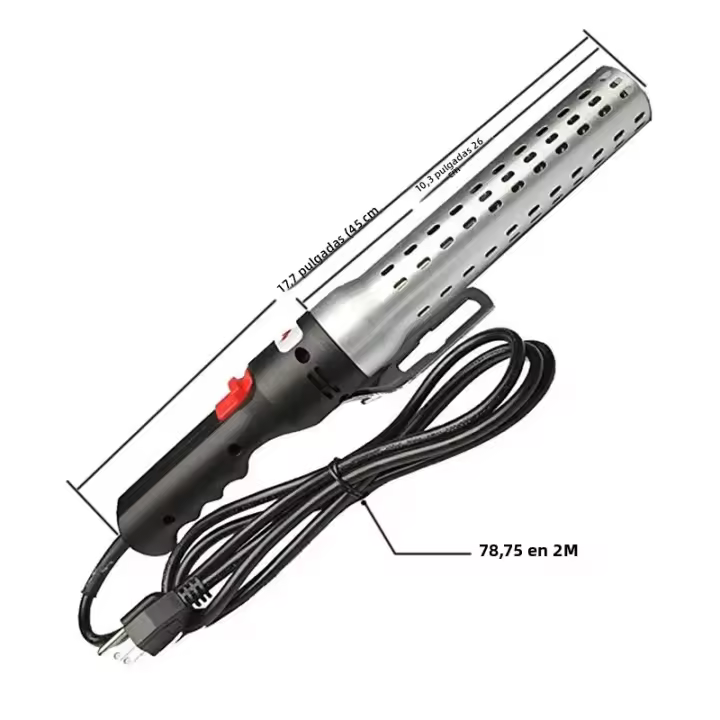 Encendedor De Carbón Eléctrico Kamado Smoker BBQ Starter Herramientas De Barbacoa Para Exterior Material De Aleación De Aluminio Resistente Al Calor - 1