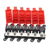 Bloque De Fusibles MIDI 3/4/5/6 Maneras 200A Con Portadora De Tornillo Para Barco SUV RV Carro Bus Bloque De Fusibles Marítimo - details 6