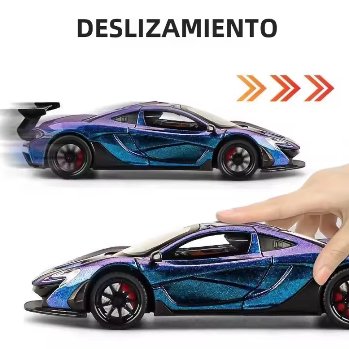 McLaren P1 F1 Supercar a Escala 1:24 Coleccionable De Metal Para Niños Regalo De Cumpleaños Juguete De Vehículo Diecasmallado - 1