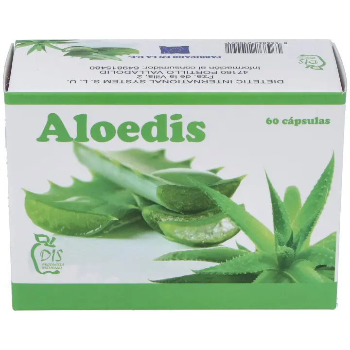 Dis Productos Naturales Dis Aloedis 60 Cápsulas 500Mg | Suplemento Natural - 1