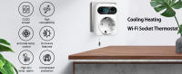 Termostato Inteligente Tuya Para El Hogar Control Remoto De Temperatura Para Suelo Calentado Eléctrico Y Calefacción De Gas Con Google Alexa - details 1