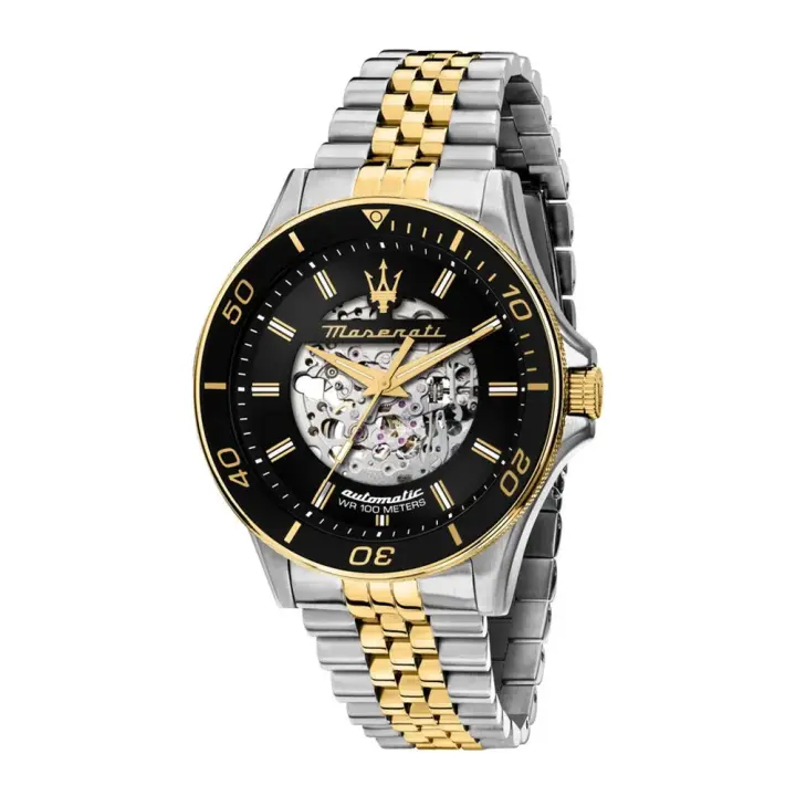 Maserati Reloj Sfida 44 Mm Dorado Hombre - 1