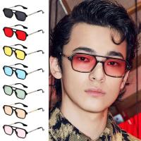 Gafas De Sol Cuadradas Vintage Para Hombres Y Mujeres Protección UV400 Marco Grande Estilo De Los Años 70 Gafas De Verano - details 0