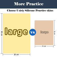Piel De Práctica Para Tatuaje De 3mm Gruesa Doble Cara Silicone Artificial Para Maquillaje Permanente Tamaño Grande Herramienta De Tatuaje - details 2