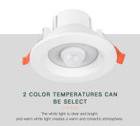 Spotlight LED Con Sensor De Movimiento PIR 5W 10W 15W 20W Para Entrada Pasillo Sala De Estar Escaleras Vota 85-265V - details 4
