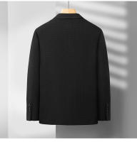 Traje De Lana De Alta Gama Para Hombre 2025 Chaqueta De Negocios Casual Elegante Tres Piezas Adecuado Para Fiestas Y Ocasiones Elegantes - details 13