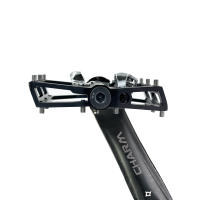 Pedales De Bicicleta Gineyea Para Mountain Bike Dual Function Gravel MTB Clipless Con Cleats Pedales De Aluminio SPD Compatible - details 0