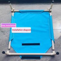 Cama De Camping Para Perros Y Gatos Cama Elevada Plegable Lavable Y Portátil Hogar Para Pupusas Colchón Para Perros Malla De Hamaca - details 2