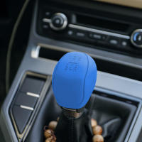 Cubierta De Botón De Cambio De Velocidades De Silicona Para Coche Compatible Con Ford Focus MK3 MK2 C-MAX Fiesta Ranger Interior Galaxy Transit - details 5