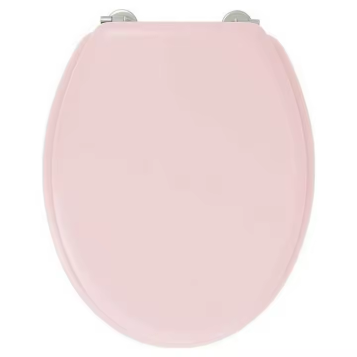 Tapa para Inodoro Gelco Dolce Rosa, Diseño Elegante y Resistente, Fabricada en Material de Alta Calidad, Fácil de Instalar y Compatible con Diversos Modelos de WC - 1