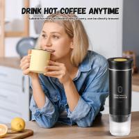 Máquina de café Espresso portátil eléctrica inalámbrica 3 en 1 para coche y hogar, cafetera de Camping, cafetera de viaje para cápsulas en polvo - details 13