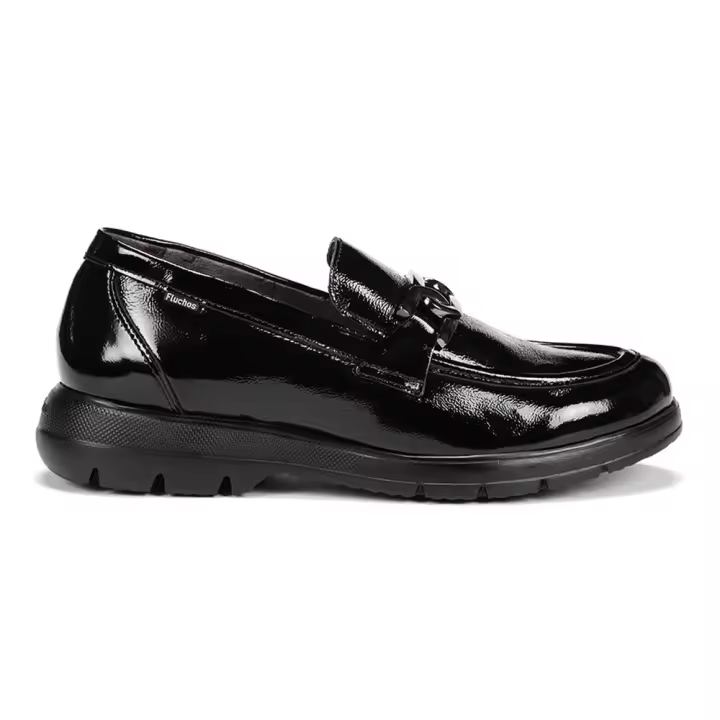 Shoes Mocasines Casual Mujer marca Fluchos modelo F1794 para mujer en color negro - 1