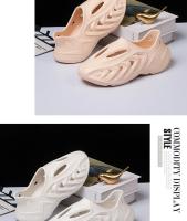 Sandalias De Hombre EVA Cómodas Y Suaves Zapatillas De Jardín Con Agujeros Para Parejas Zapatos De Playa Con Suela De Goma Talla True - details 21