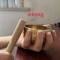 Bol De Canto Tibetano De Bronce Hecho a Mano Para Meditación Y Yoga Estilo Nepal Sacerdote Budista Música Terapéutica - details 1