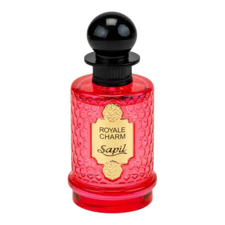 Sapil Royal Charm - Fragancia unisex luminosa y seductora con salida cítrica, corazón frutal y fondo cálido de… — oferta en Miravia