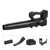 3000W Soplador de hojas inalámbrico - Soplador de hojas eléctrico inalámbrico de 21 V con 2 baterías y cargador, modo de 2 velocidades, soplador de hojas ligero de 2.0 Ah para cuidado del césped, patio - details 9