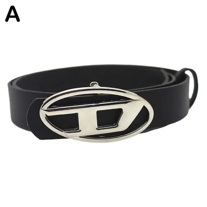 Trendy D Letter Belt Press Button Belt Waistband Buckle Fashionable Accessories For Women - 1