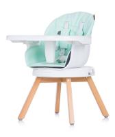 Chipolino Trona evolutiva 3 en 1 con patas de madera y asiento de polipiel giratorio ROTTO de Chipolino - details 1