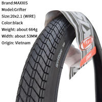 Pneumático De Bicicleta MAXXIS DETONATOR GRIFTER TORCH WIRE Para BMX 20 Pulgadas Tamaño 451 406 Tipo De Uso BMX - details 2