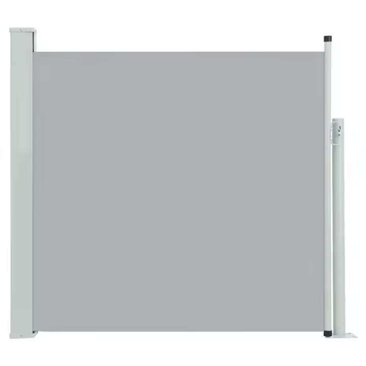 Toldo lateral retrácthil de Jardín gris 170x300 cm - 1