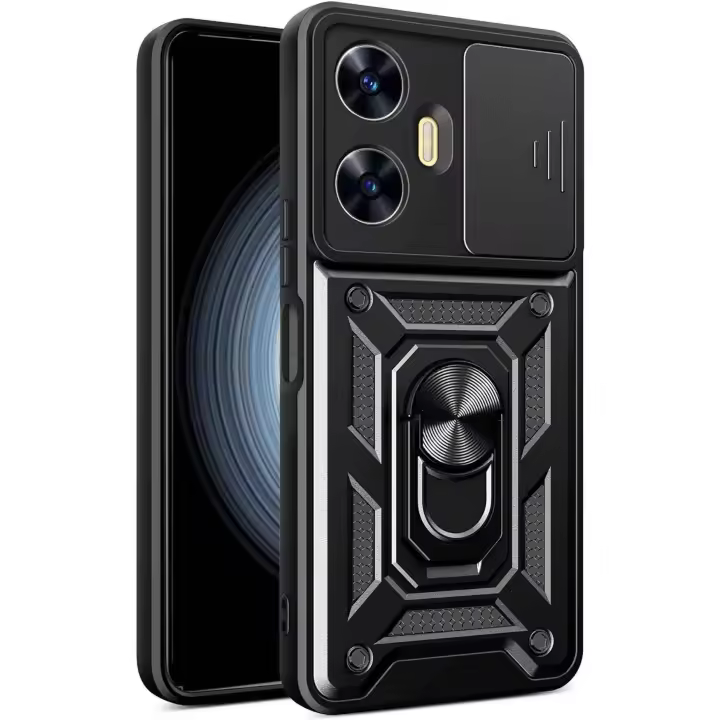 Funda Xiaomi Redmi Note 10 Pro (4G) Antigolpes Cubre Lente Soporte Anillo FAN + Protector Pantalla Movilear - 1