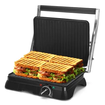 Parrilla electrica sandwichera grande aigostar Envío Gratis
