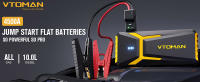 VTOMAN V10 PRO 4500A Arrancador de Coche, con Luces LED, Carga Rápida Tipo C, para Vehículos de 12V - details 0