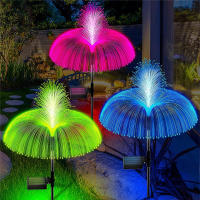 Lámparas De Jardín LED Solares De Medusa Luz Cambio De Color 7 Impermeables Para Decoración De Camino Jardín Flores Solares - details 0