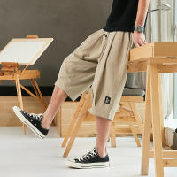 Pantalones Harem De Verano Para Hombres Talla Grande Cortos Joggers Estilo Chino Calf-Length Casuales Baggy Male Capris Trousers 8XL - details 10