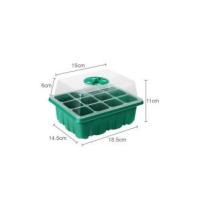 Invernadero de 6 piezas, Semilleros, mini invernadero para 72 Semillas de Plantas, winteradero con tapa y ventilatón, juego de Cultivo para casa, Granja y patio interior, balcón, 6 piezas, 72 celdas, color Verde - details 6