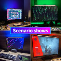 Lámpara De Escritorio LED RGB Curva Para Monitor De PC Luz De Juego Y Oficina Regulable Por USB Con Toque Iluminación Moderna Para Leitura Y Juego - details 11