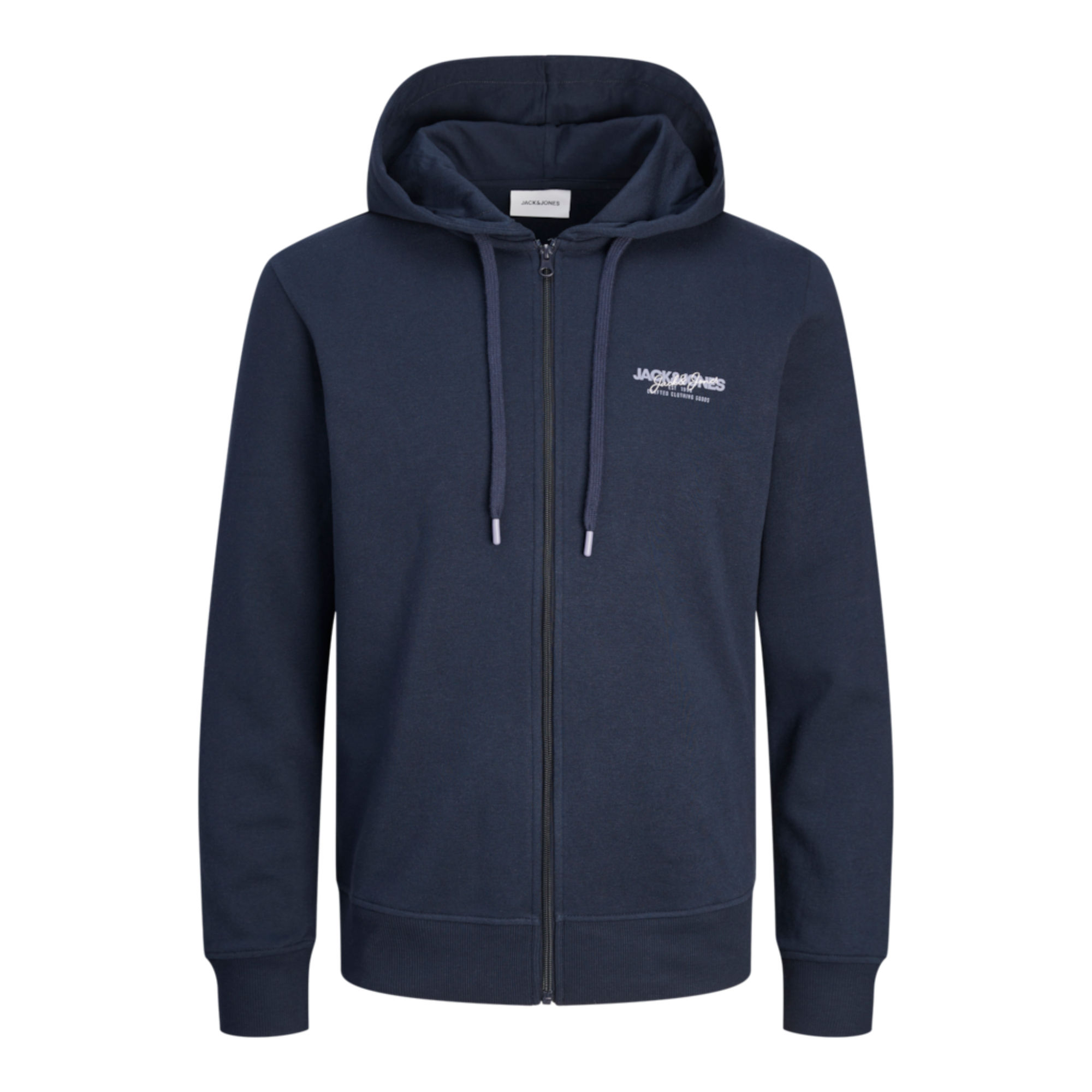 JACK&JONES 12256847 JJALVIS SWEAT ZIP HOOD Hombre Sudadera Jersey Cuello Capucha 29558
