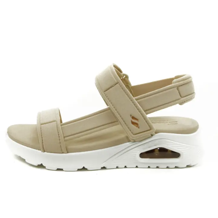 Skechers mod. 119813 sandalia para mujer en microfibra, velcro - 1