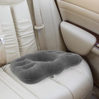Cojín Donut Inflable Ajustable Ligero Y Resistente Al Desbordamiento Silla De Apoyo Para Alivio De La Dorado Y Moderno Para Adultos - details 0