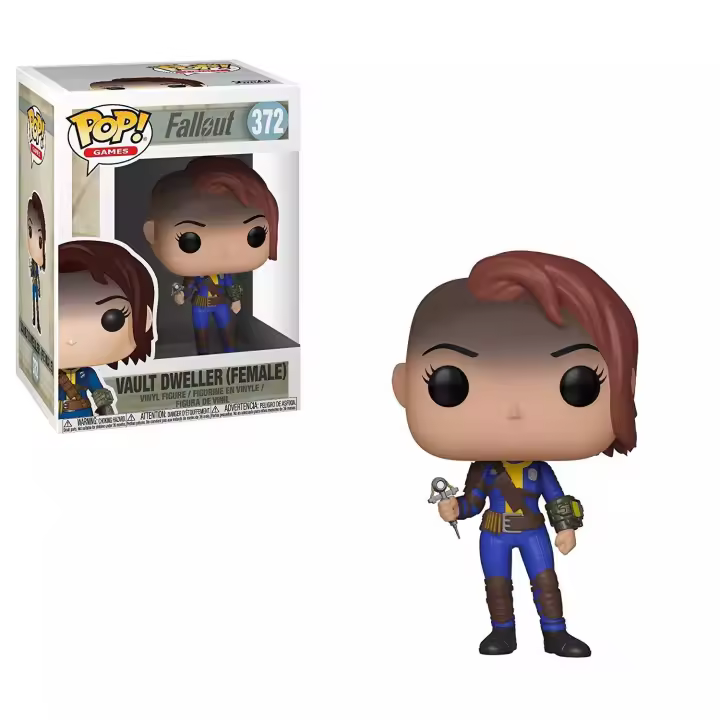 FUNKO  GAMES - Vault  Deweller - Figura femenina de habitante de la bóveda de Fallout  - Series 2 - Figura de vinilo - Coleccionable -  Idea de Regalo - 1
